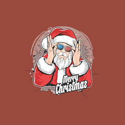 Свитшот хлопковый мужской Cool Santa, цвет: кирпичный — фото 2