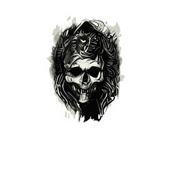 Свитшот хлопковый мужской The Woman from Nightmares, цвет: белый — фото 2
