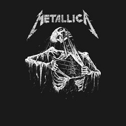 Свитшот хлопковый мужской Metallica - thrash metal!, цвет: черный — фото 2