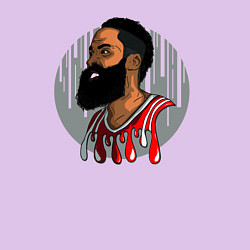 Свитшот хлопковый мужской James Harden!, цвет: лаванда — фото 2