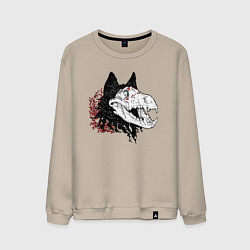 Мужской свитшот Fashionable avant-garde wolf