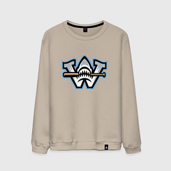 Мужской свитшот Wilmington sharks - baseball team