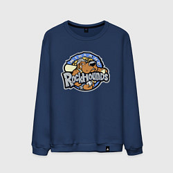 Свитшот хлопковый мужской Midland Rockhounds - baseball team, цвет: тёмно-синий