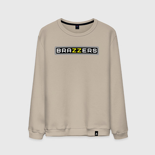 Мужской свитшот Brazzers / Миндальный – фото 1