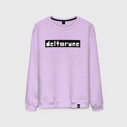 Мужской свитшот Deltarune - Black Logo