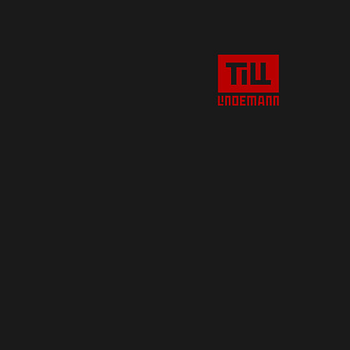 Мужской свитшот TILL LINDEMANN NEW LOGO / Черный – фото 3