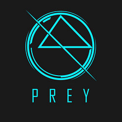 Свитшот хлопковый мужской PREY лого, цвет: черный — фото 2