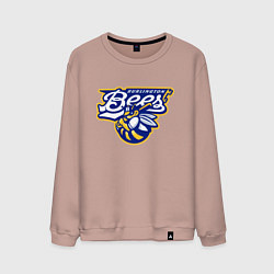 Мужской свитшот Burlington Bees - baseball team