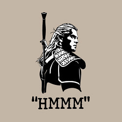 Свитшот хлопковый мужской The Witcher HMMM, цвет: миндальный — фото 2