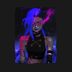 Свитшот хлопковый мужской JINX HERE ARCANE LEAGUE OF LEGENDS, цвет: черный — фото 2