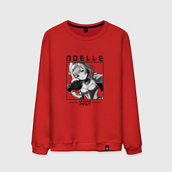 Свитшот хлопковый мужской Ноэлль Noelle, Genshin Impact, цвет: красный