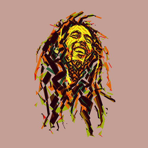 Мужской свитшот BоB / Пыльно-розовый – фото 3