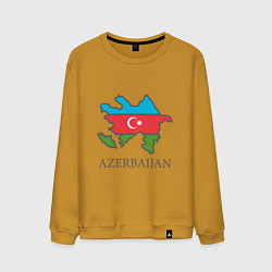 Мужской свитшот Map Azerbaijan