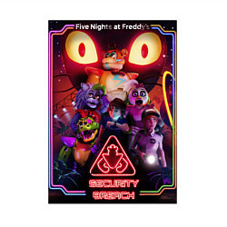 Свитшот хлопковый мужской Five Nights at Freddys 5 poster, цвет: белый — фото 2