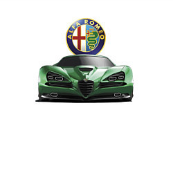Свитшот хлопковый мужской Alfa Romeo Motorsport Racing Team, цвет: белый — фото 2