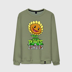 Мужской свитшот Plants vs Zombies Подсолнух