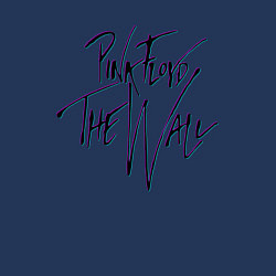 Свитшот хлопковый мужской ПИНК ФЛОЙД ГЛИТЧ PINK FLOYD LOGO, цвет: тёмно-синий — фото 2