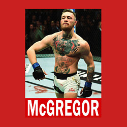 Свитшот хлопковый мужской Конор МакГрегор McGregor, цвет: красный — фото 2