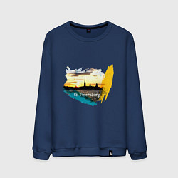 Мужской свитшот Санкт-Петербург St Petersburg