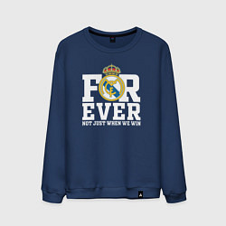 Мужской свитшот Real Madrid, Реал Мадрид FOREVER NOT JUST WHEN WE