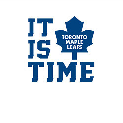 Свитшот хлопковый мужской It is Toronto Maple Leafs Time, Торонто Мейпл Лифс, цвет: белый — фото 2