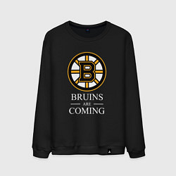 Мужской свитшот Boston are coming, Бостон Брюинз, Boston Bruins