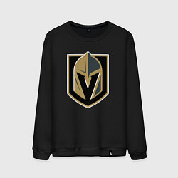 Свитшот хлопковый мужской Vegas Golden Knights , Вегас Голден Найтс, цвет: черный