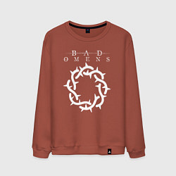 Мужской свитшот Bad Omens logo