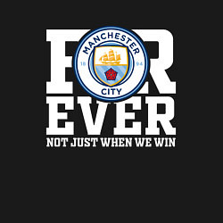 Свитшот хлопковый мужской Manchester City FOREVER NOT JUST WHEN WE WIN Манче, цвет: черный — фото 2