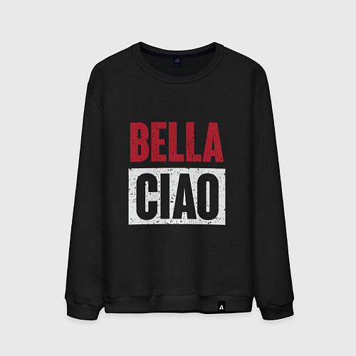 Мужской свитшот Style Bella Ciao / Черный – фото 1