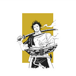 Свитшот хлопковый мужской Стильный Ями, цвет: белый — фото 2