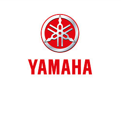 Свитшот хлопковый мужской Yamaha Логотип Ямаха, цвет: белый — фото 2
