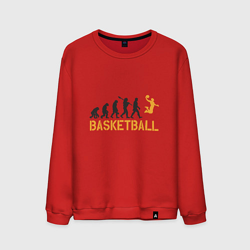 Мужской свитшот Basketball Fly / Красный – фото 1