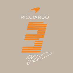 Свитшот хлопковый мужской Ландо Норрис 4 формула, цвет: миндальный — фото 2