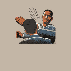 Свитшот хлопковый мужской ШЛЁП!, цвет: миндальный — фото 2