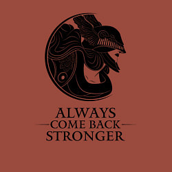 Свитшот хлопковый мужской Elden Ring - Always come back stronger, цвет: кирпичный — фото 2