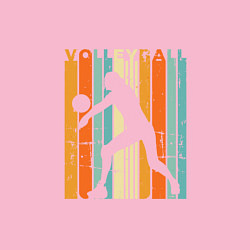 Свитшот хлопковый мужской Volley Game, цвет: светло-розовый — фото 2