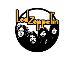 Свитшот хлопковый мужской Led Zeppelin Лед Зеппелин, цвет: белый — фото 2