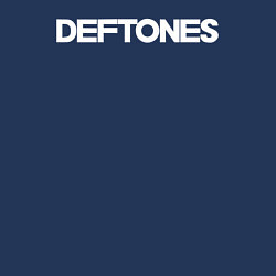 Свитшот хлопковый мужской Deftones hard rock, цвет: тёмно-синий — фото 2