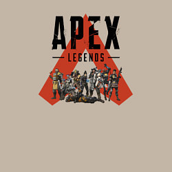 Свитшот хлопковый мужской Apex Legends - All Star, цвет: миндальный — фото 2