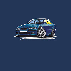 Свитшот хлопковый мужской BMW Blue, цвет: тёмно-синий — фото 2