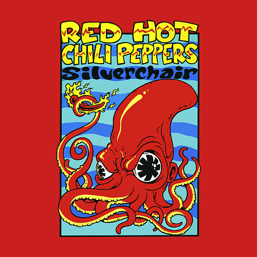 Мужской свитшот Red peppers / Красный – фото 3