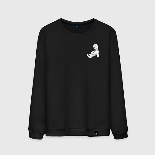 Мужской свитшот KoЯn / Черный – фото 1