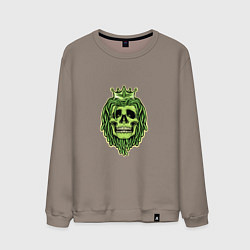 Мужской свитшот Green Skull