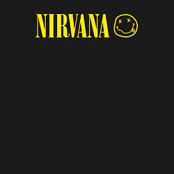 Свитшот хлопковый мужской Nirvana logo, цвет: черный — фото 2