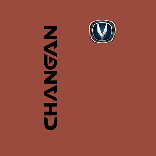 Мужской свитшот CHANGAN CHINE ЧАНГАН / Кирпичный – фото 3