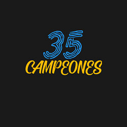 Свитшот хлопковый мужской 35 Champions, цвет: черный — фото 2