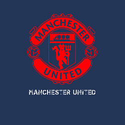 Свитшот хлопковый мужской MANCHESTER UNITED Manchester United, цвет: тёмно-синий — фото 2