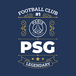 Свитшот хлопковый мужской PSG FC 1, цвет: тёмно-синий — фото 2