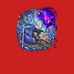 Свитшот хлопковый мужской Римуру в бою, цвет: красный — фото 2